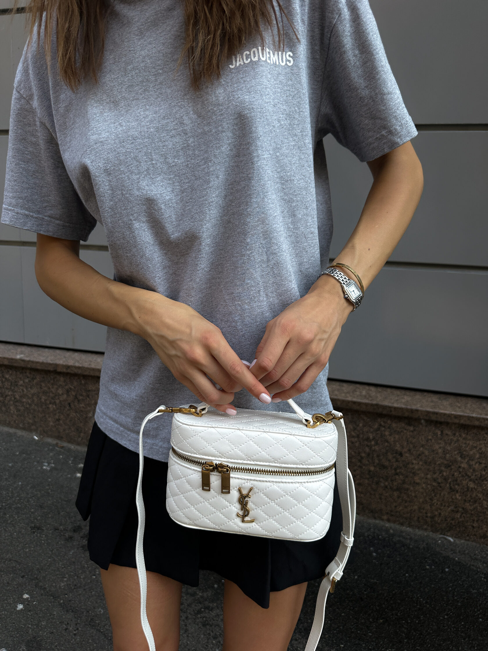 Saint Laurent Vanity Case Mini White - 3