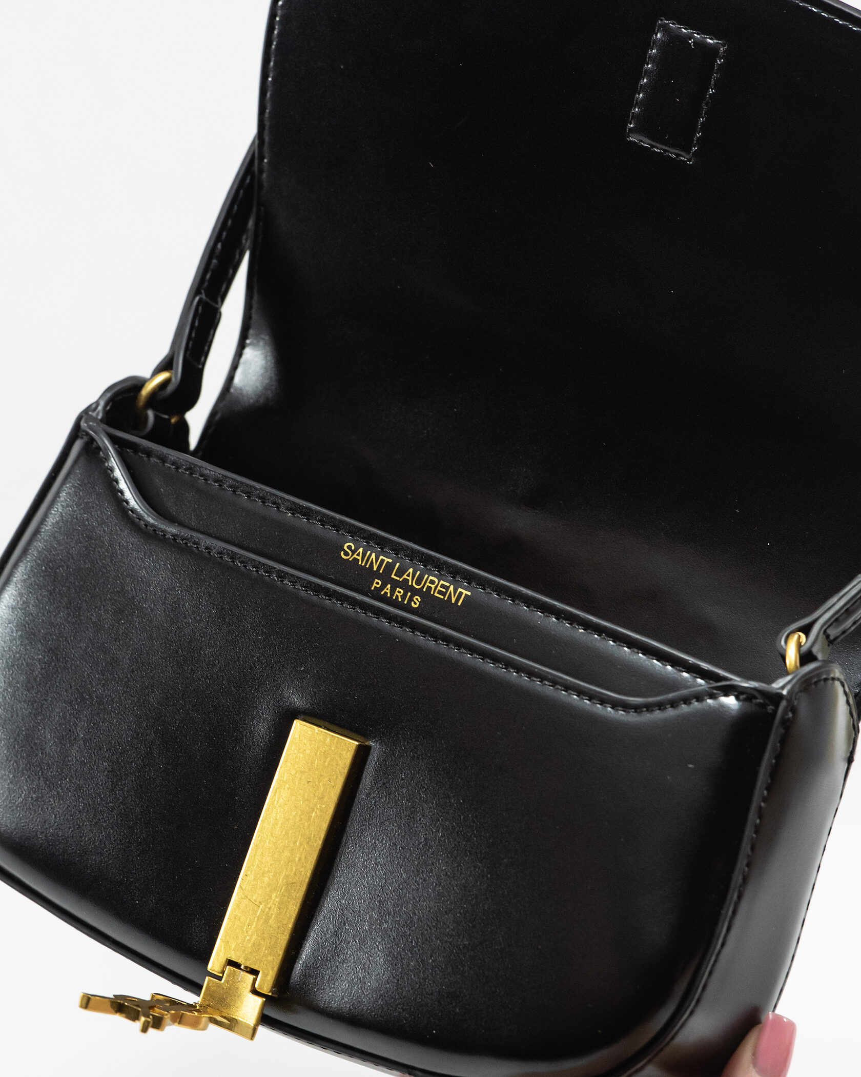 Saint Laurent Voltaire in Box Black/Gold - 11