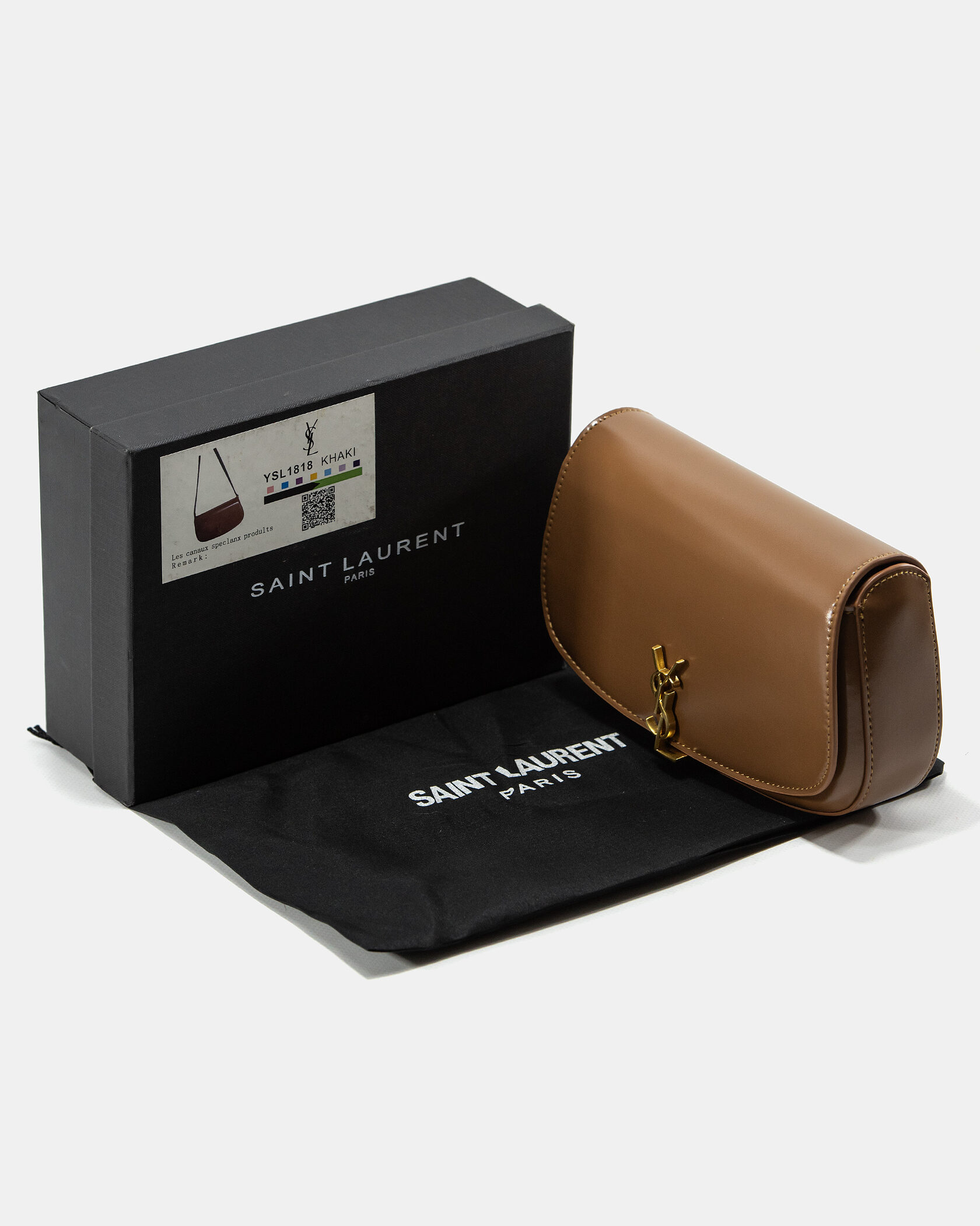 Saint Laurent Voltaire in Box Caramel - 2