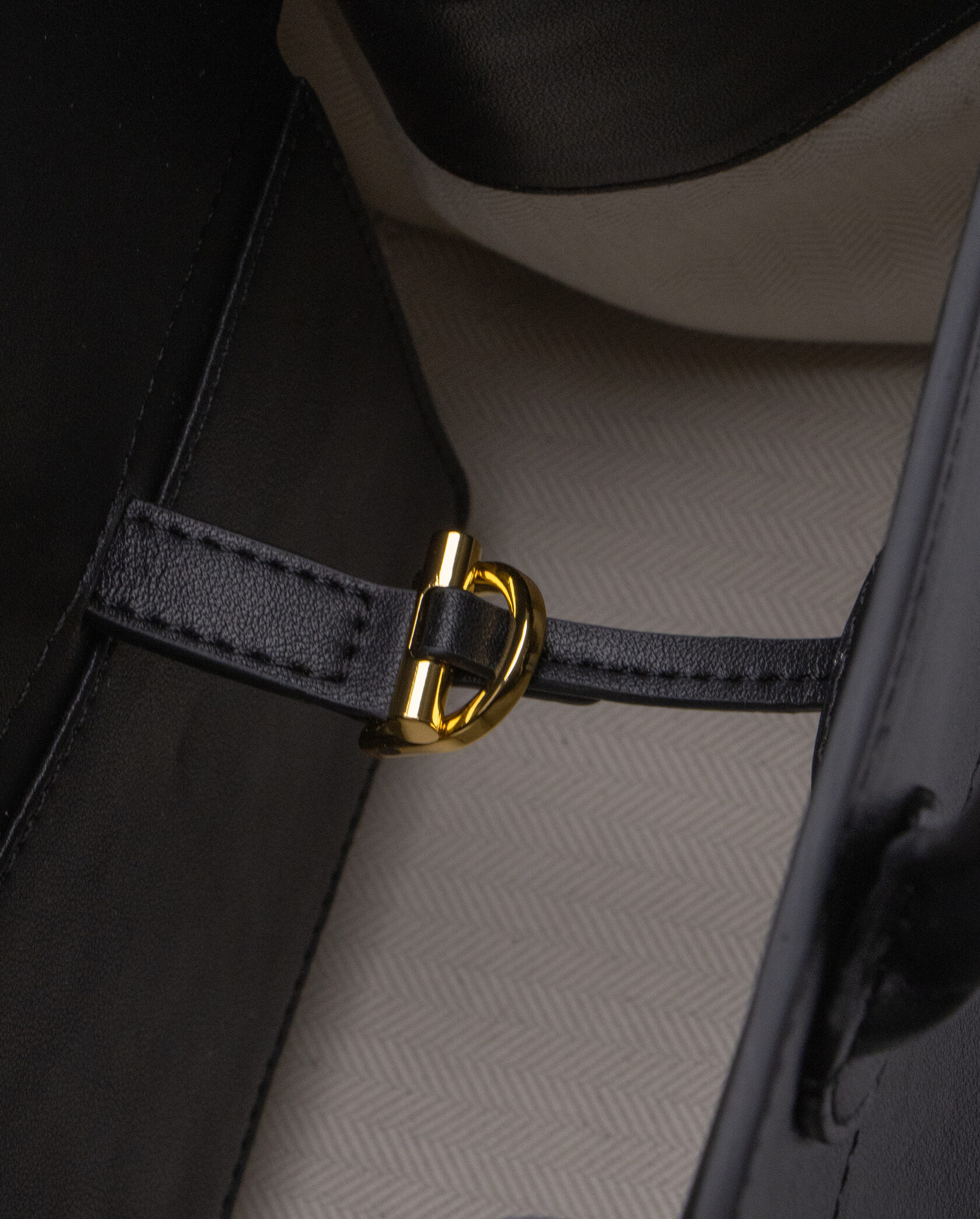 The Row Soft Margaux 26 Bag in Leather Black - 11