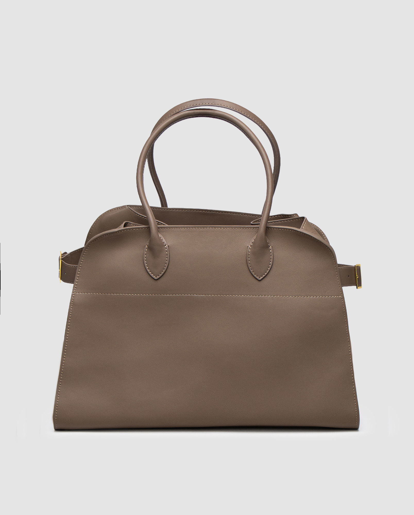The Row Soft Margaux 39 Bag in Leather Brown Capucines (без бре - 2