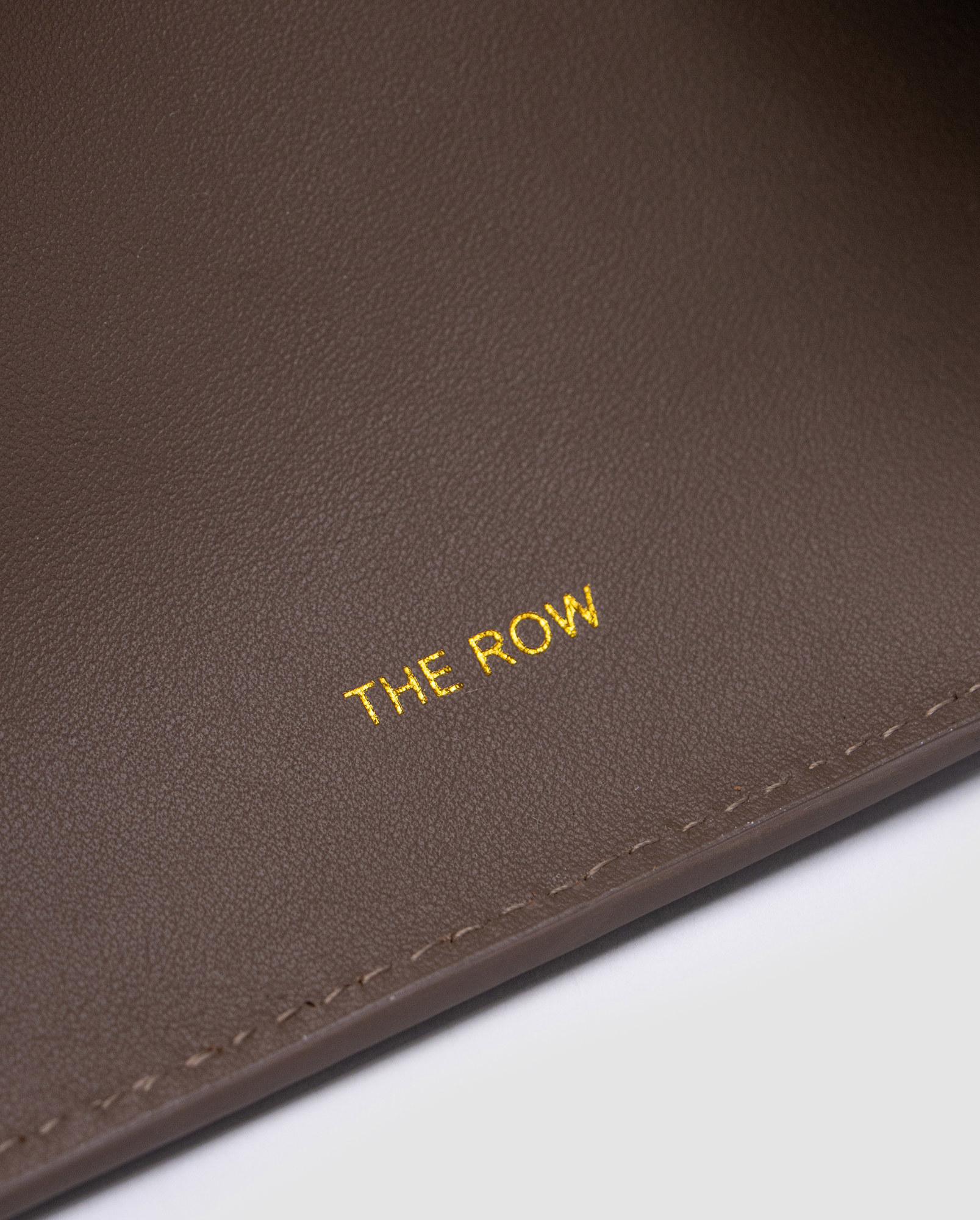The Row Soft Margaux 39 Bag in Leather Brown Capucines (без бре - 5