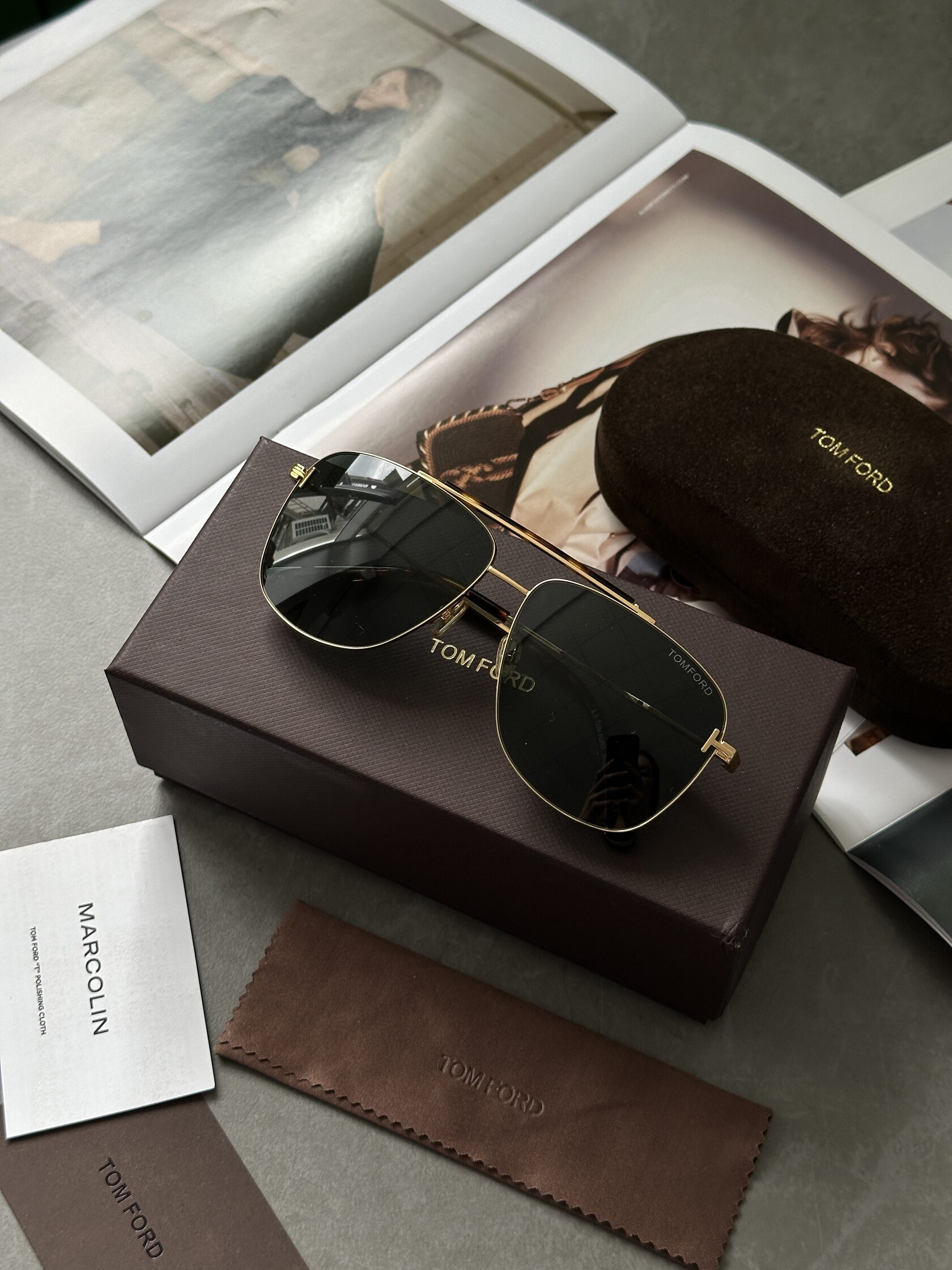 Tom Ford Green/Gold JADENF FT1017 - 3