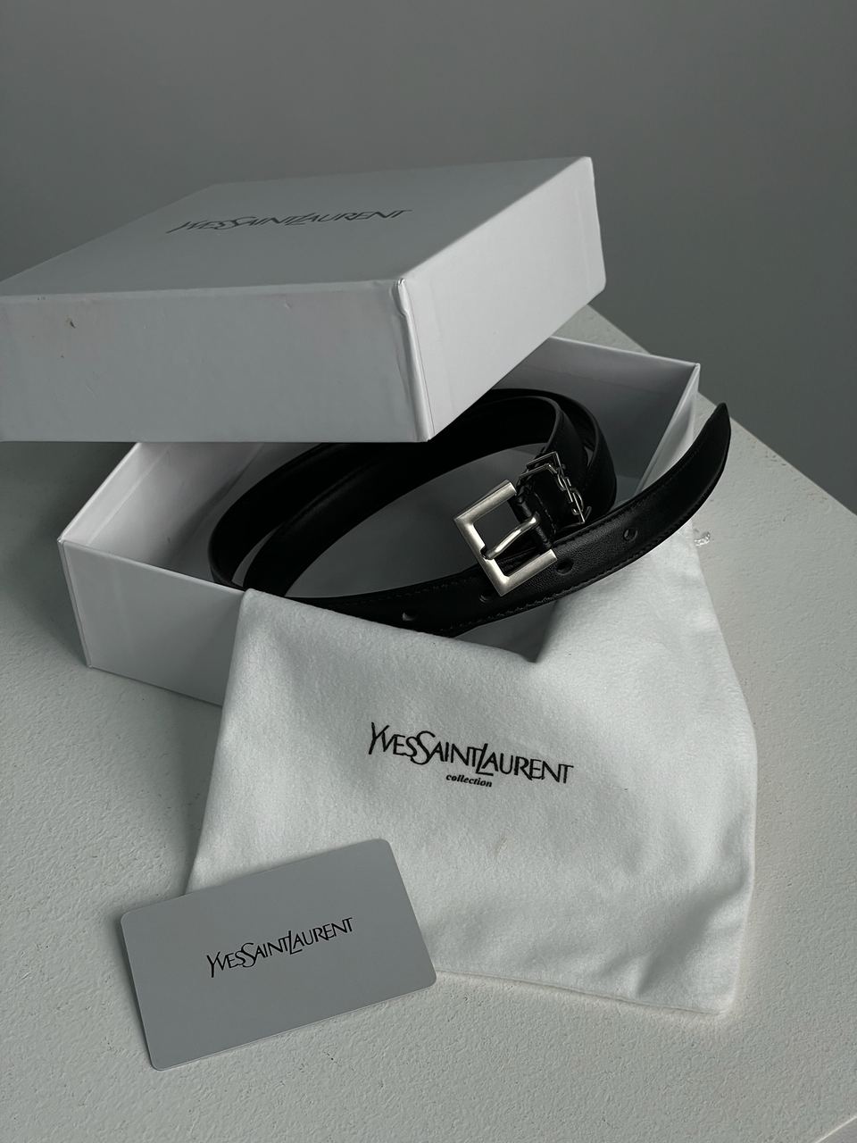 Yves Saint Laurent Belt Silver 2.0 - 5