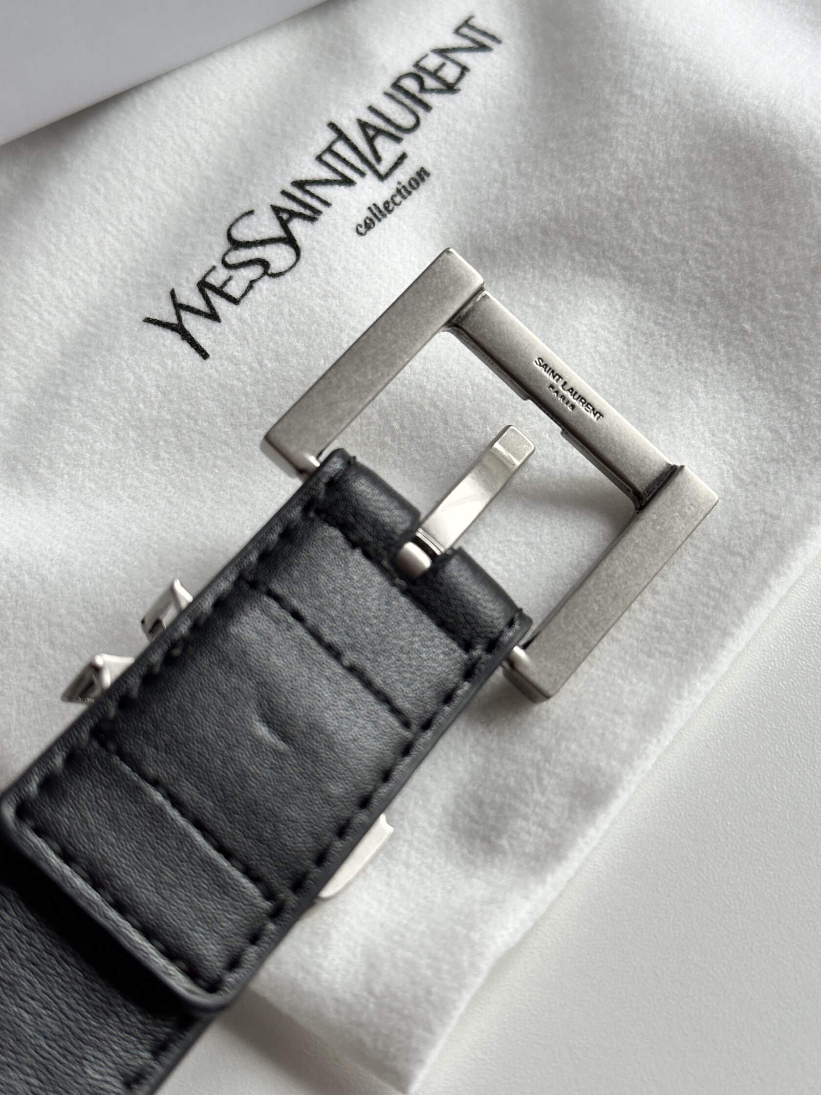 Yves Saint Laurent Belt Silver - 7