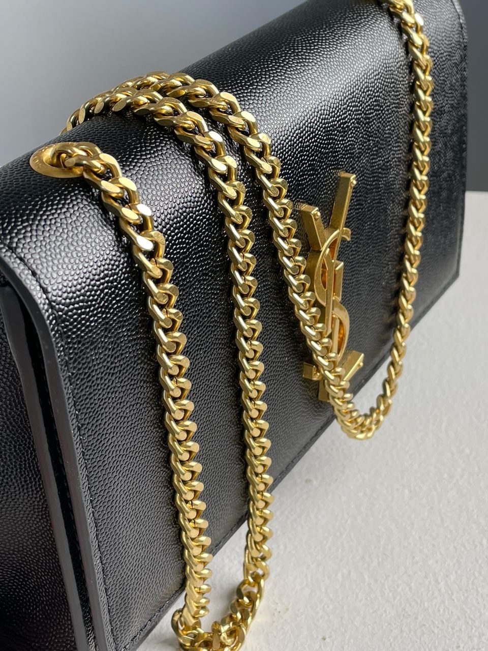 Yves Saint Laurent Kate Small Black/Gold - 11