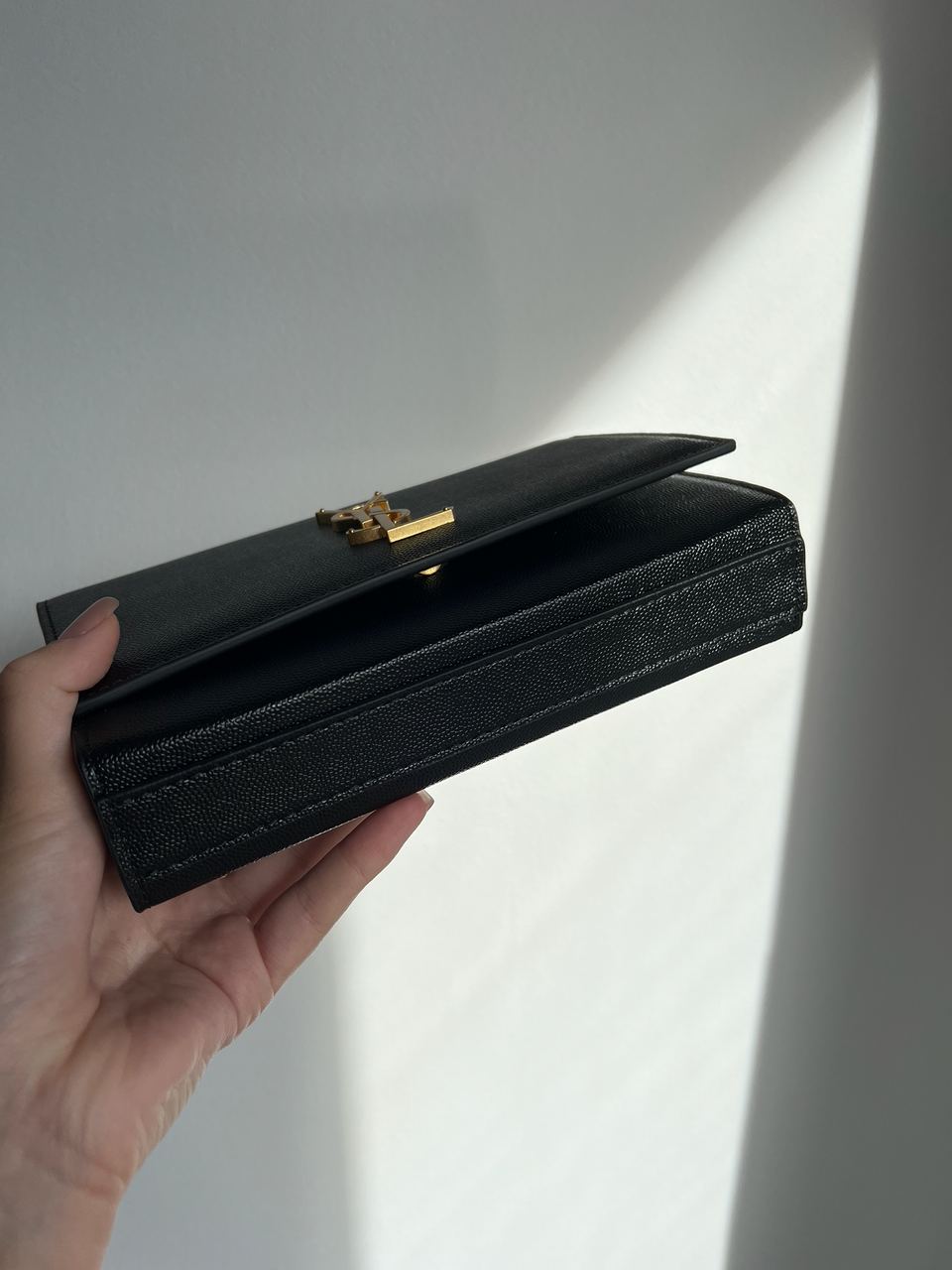 Yves Saint Laurent Kate Small Black/Gold - 17