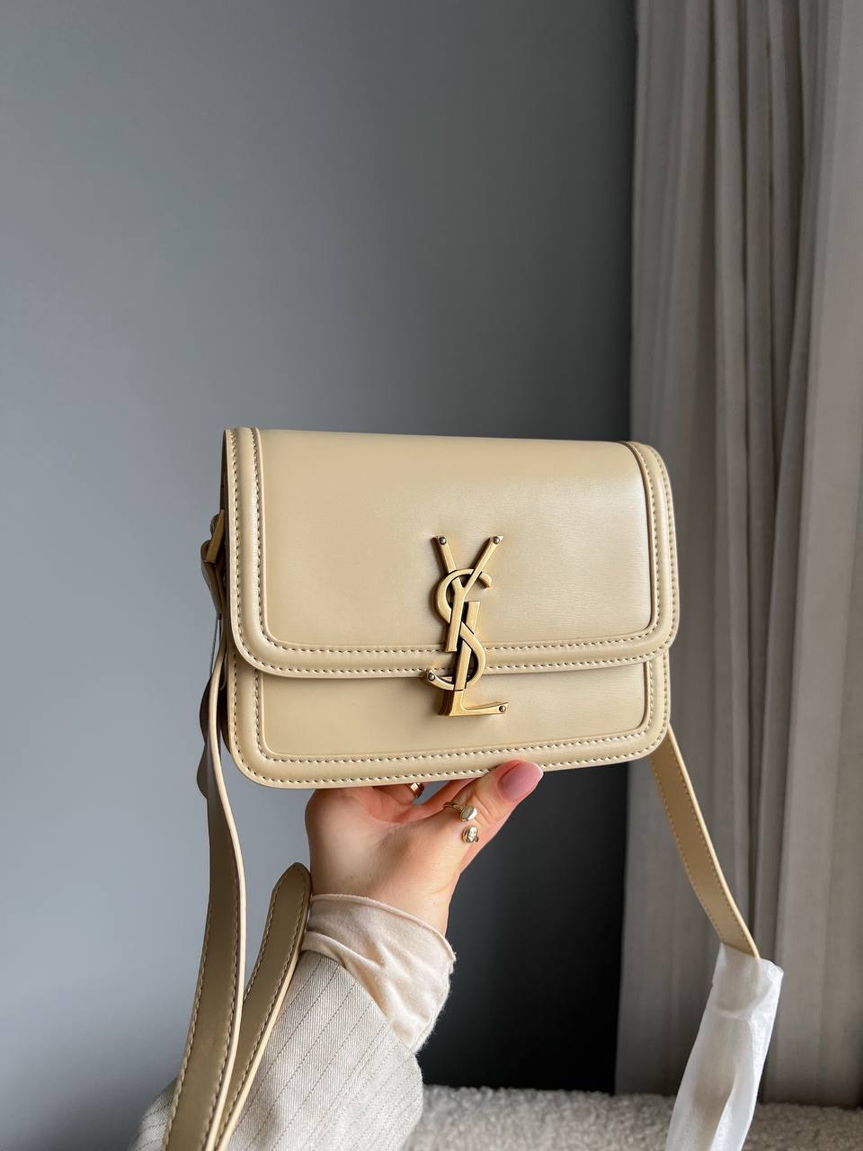 Yves Saint Laurent Small Solferino Cream - 5