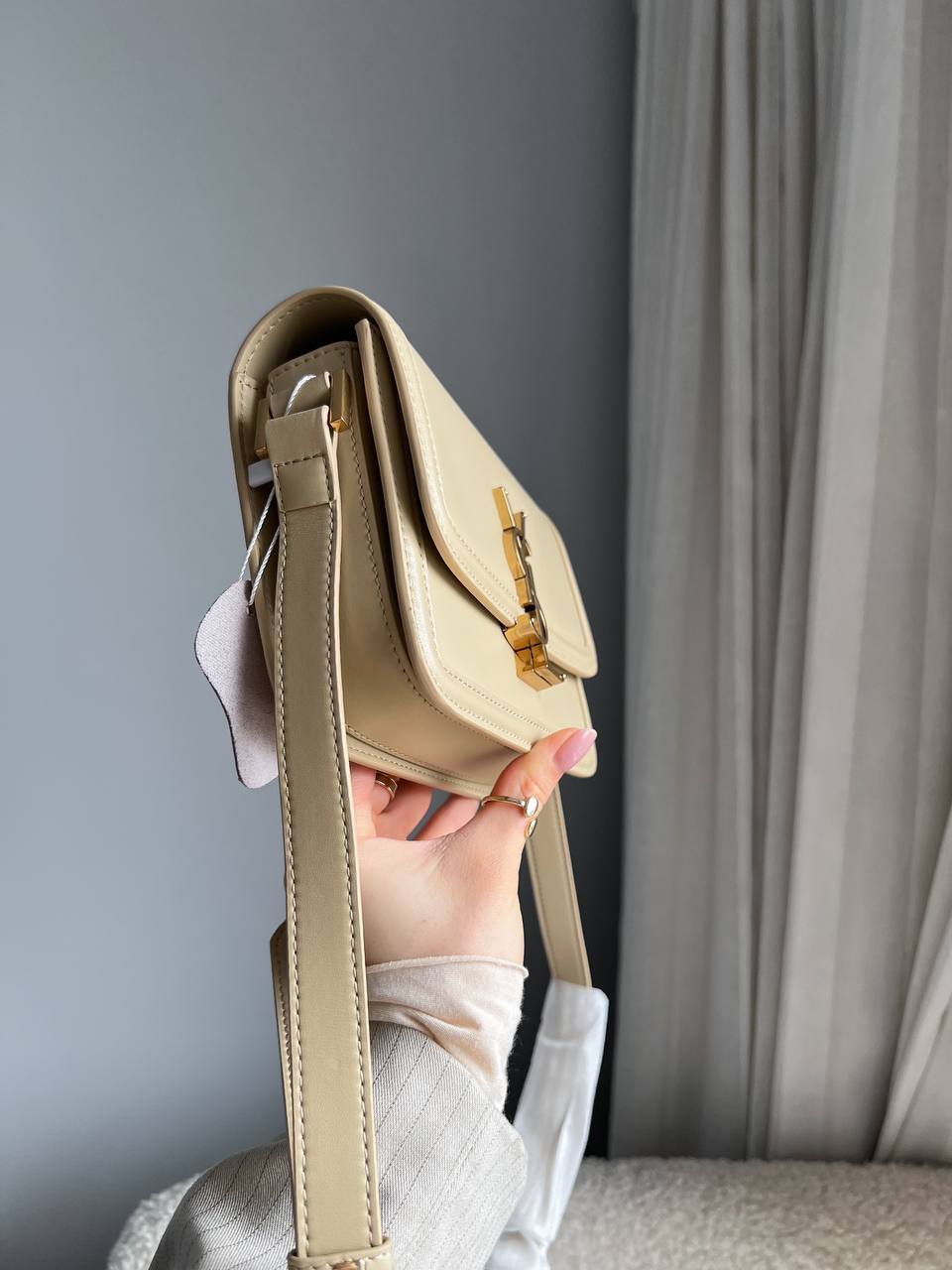 Yves Saint Laurent Small Solferino Cream - 8