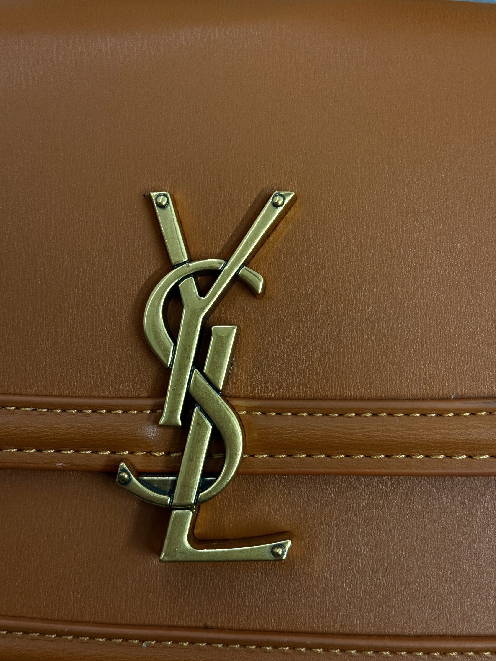 Yves Saint Laurent Solferino crossbody bag brown - 4