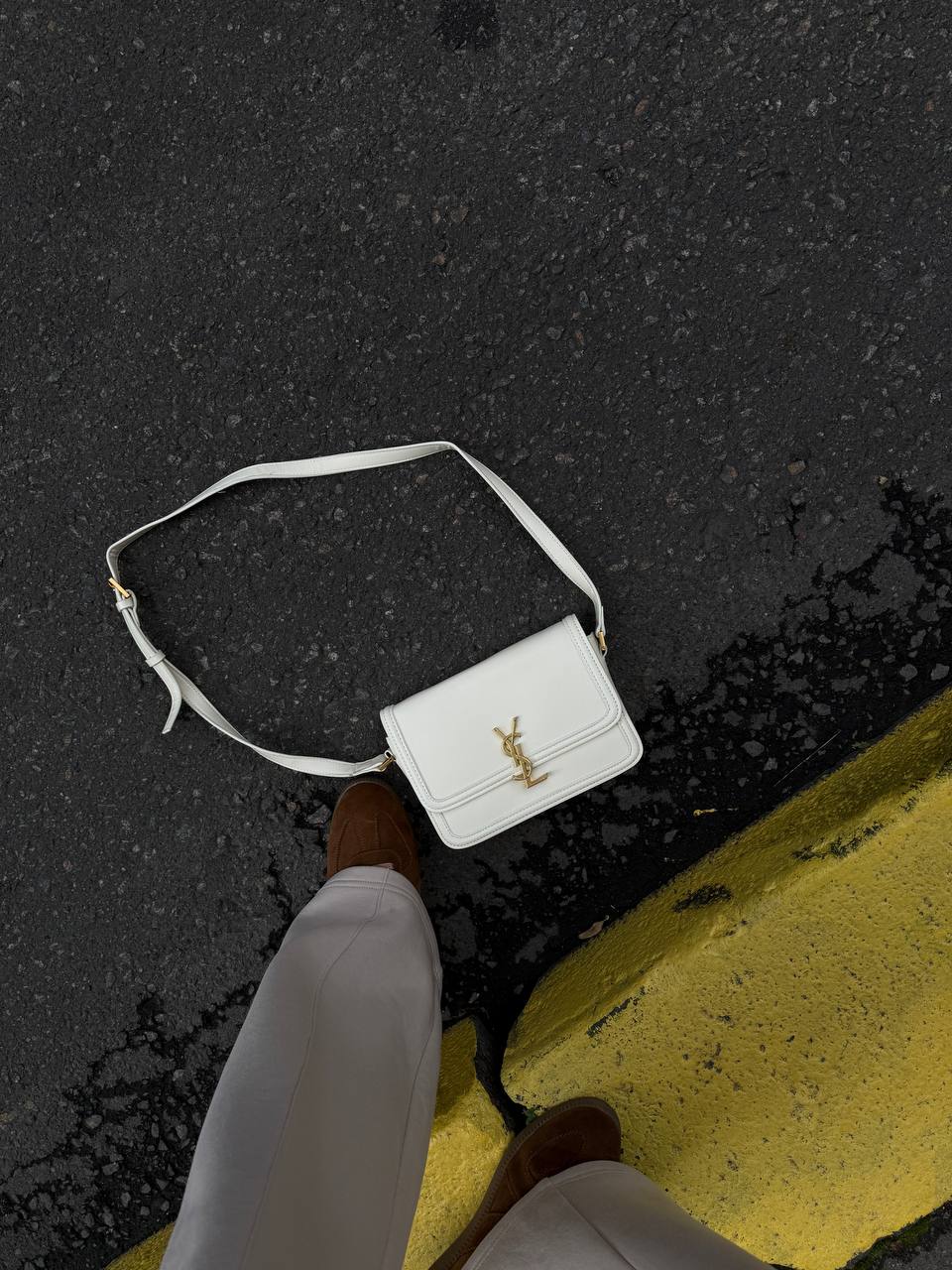 Yves Saint Laurent Solferino crossbody bag white - 2
