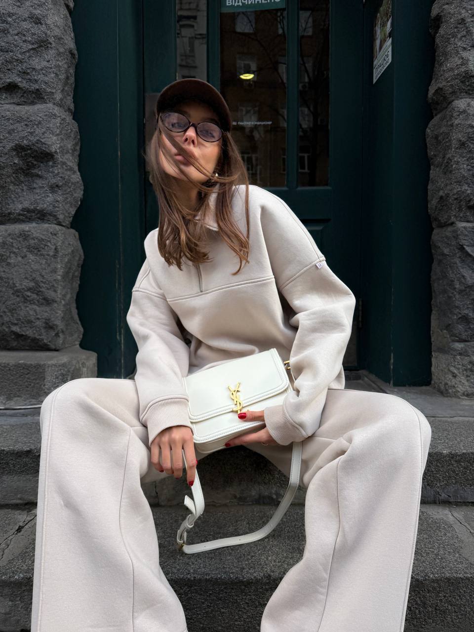 Yves Saint Laurent Solferino crossbody bag white - 4