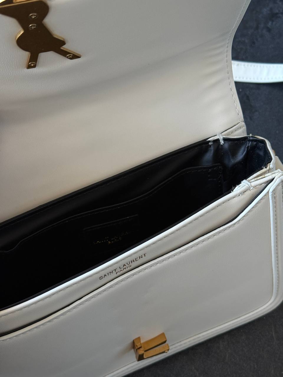 Yves Saint Laurent Solferino crossbody bag white - 6