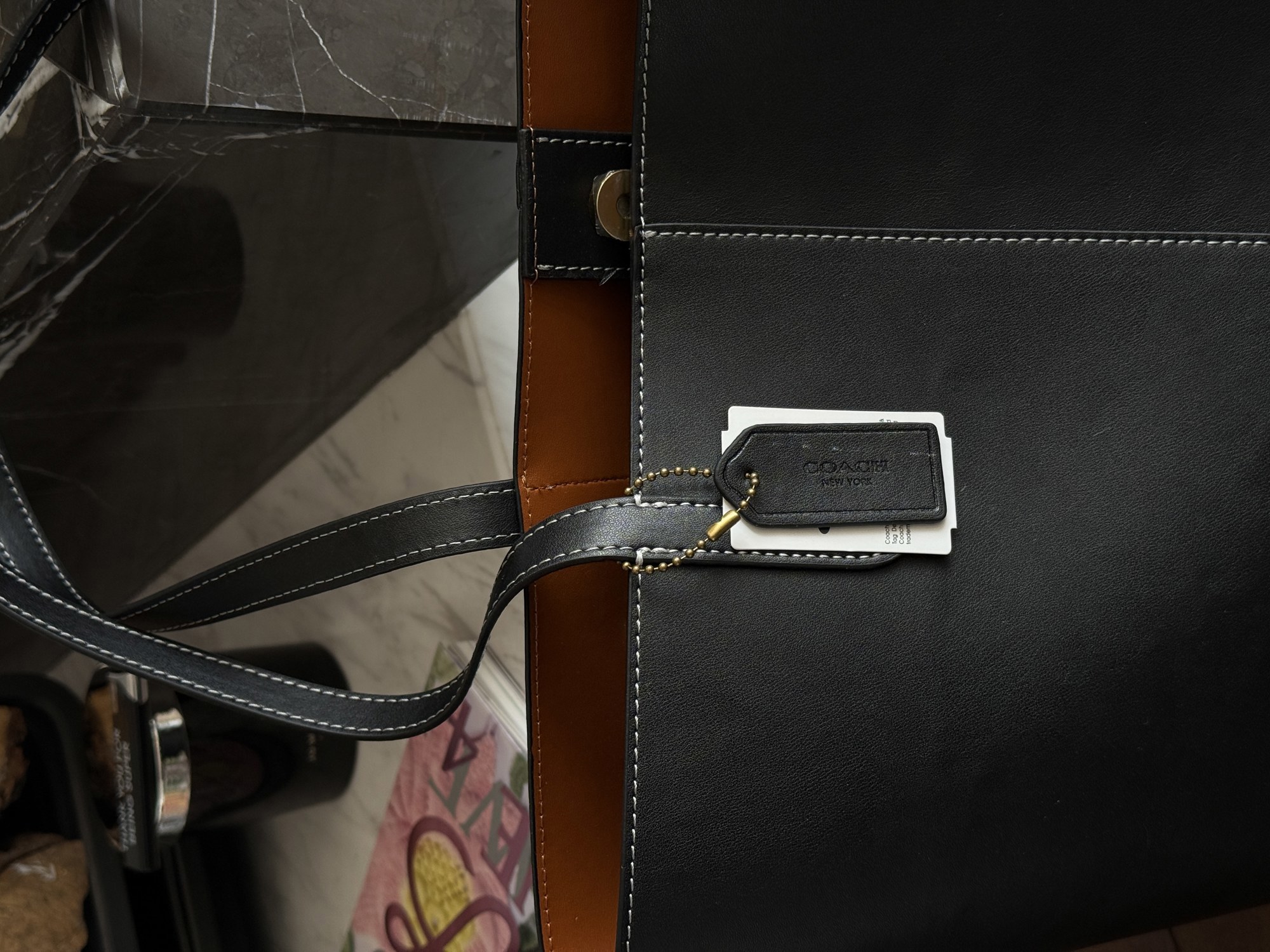 Сoach North Tote Black[оригінальна коробка] - 6