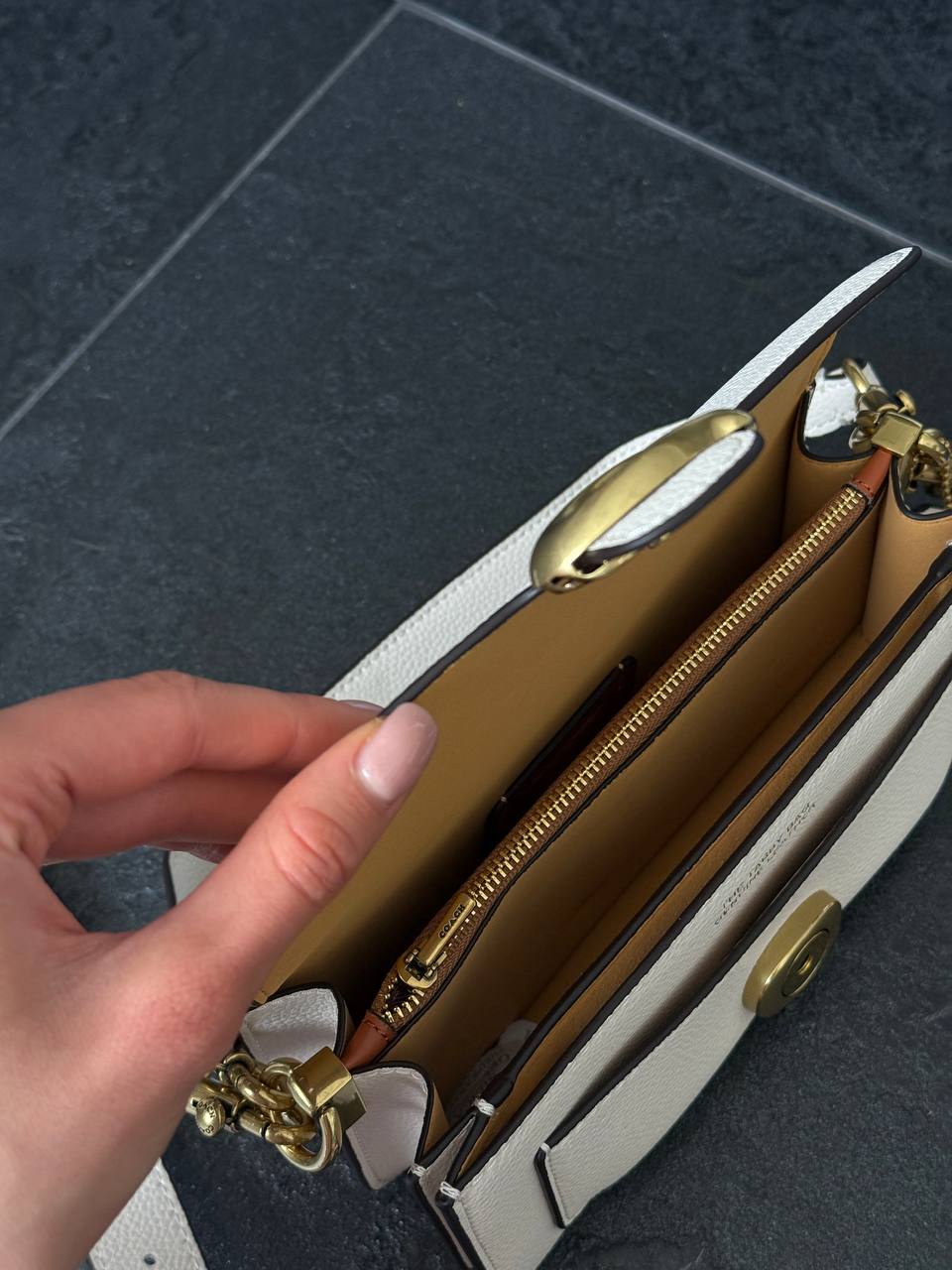 Сoach Tabby Shoulder Bag Milk Mini - 13