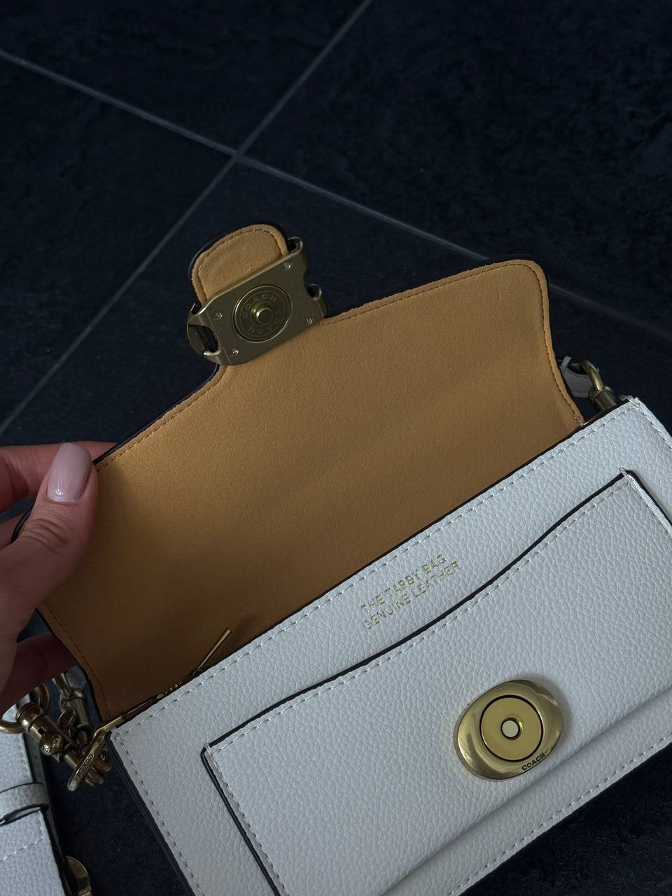 Сoach Tabby Shoulder Bag Milk Mini - 9